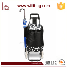 Promotional Portable Shopping Cart Bag/Shopping Trolley Bag
